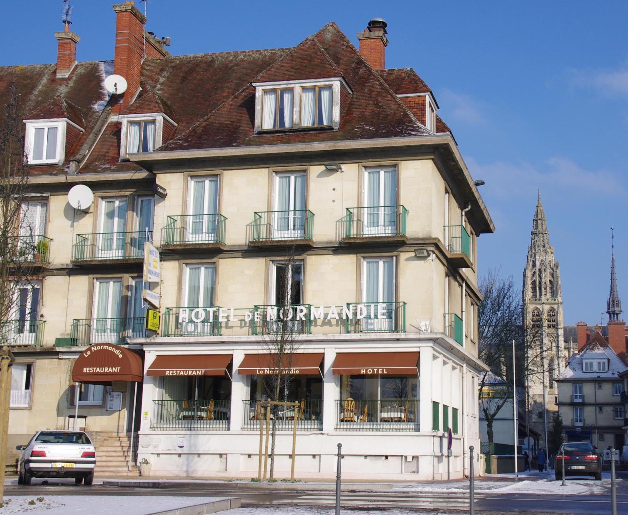 Logis Hotel & Restaurant - Le Normandie 考克斯的卡德贝克 外观 照片